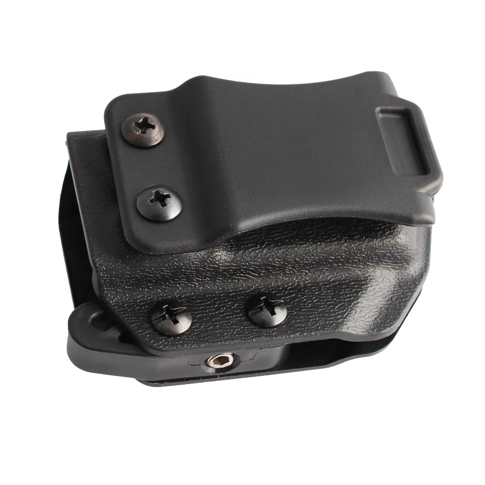 Universal 9mm/.40 Single Stack Mag Carrier For Glock 43 Single Stack Magazine Echo Carrier IWB/OWB For Right/Left Handed