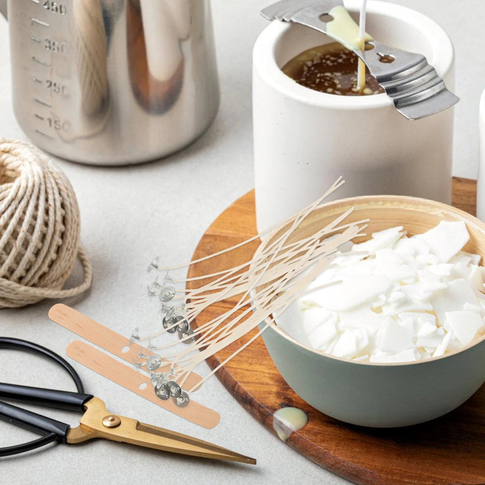 

Набор для изготовления ароматических свечей своими руками, включает фитили, большой объем, для взрослых, креативный подарок