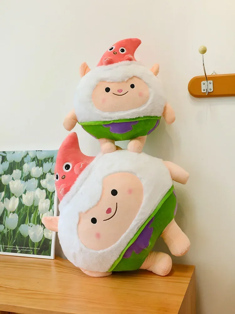 

Новая кукла-ягненок Kawaii знаменитостей 40-55 см, милая плюшевая игрушка, креативный орнамент, подушка для девочек, подарочная кукла