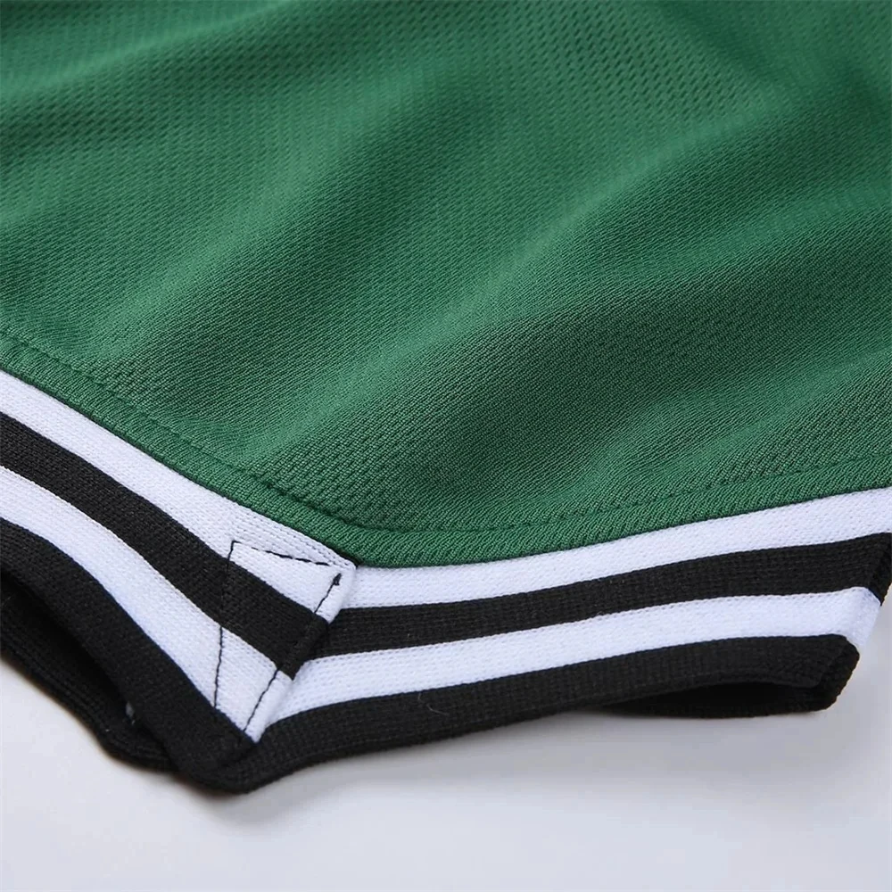 Men\'s Quick-drying Breathable Mesh Fabric Sports Shorts Loose Basketball Pants Solid Color Summer Sports Fitness