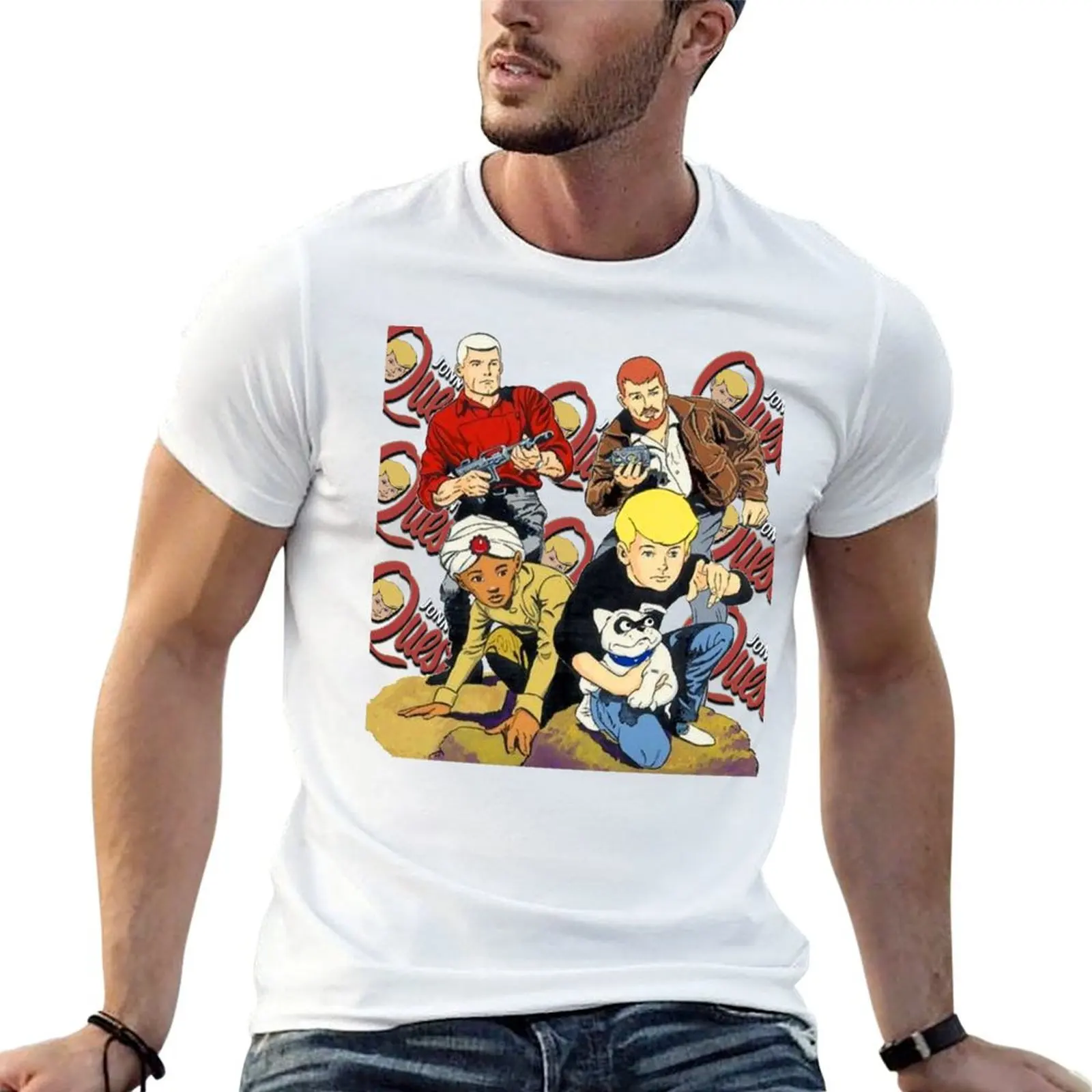 

designer shirts T-Shirt t Quest cotton 100% Jonny tshirt