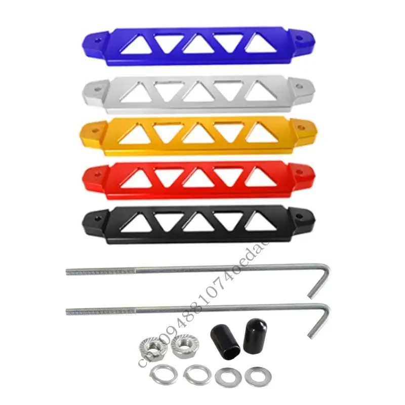 

0xxc Алюминиевый 5 -отверстие автомобильное аккумулятор Регулируемый монтаж для нескольких транспортных средств