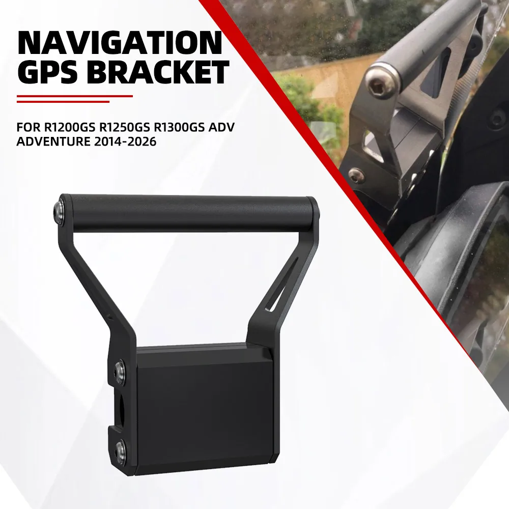 

2014-2026 For BMW R1200GS R1250GS R1300GS ADV Adventure Motorcycle Stand Holder Phone Mobile Phone GPS Navigation Plate Bracket