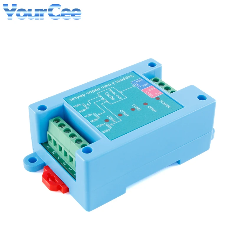 Processeur de Conversion d'interface de données RS485, trois maîtres, un esclave, Module de Communication Modbus-RTU, Protection ESD, qualité industrielle