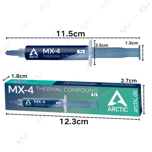 Imagen 2 del producto Procesador de pasta térmica ARCTIC AC MX-4 cpu pasta térmica pasta térmica de alta calidad MX-4 8G 20G 45G CPU procesador de grasa térmica
