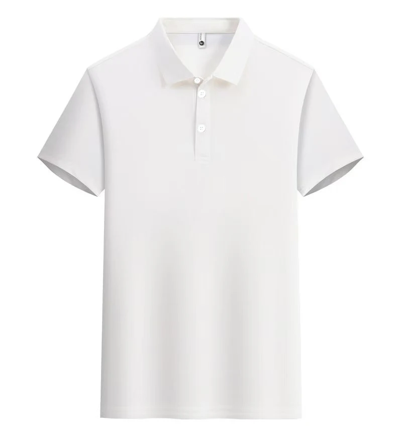 2026 Hot Sale Men's Summer Casual Breathable Comfortable Polo Shirt Men's Solid Color High Quality Short Sleeve T-Shirt