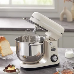 Petrus Stand Mixer and Dough Mixer with Eggbeater Quiet and Fully Automatic Multifunctional Mixing Bread Machine PE4633 220V