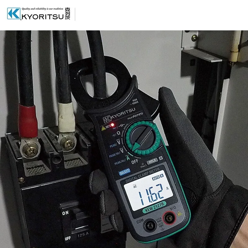 KYORITSU Digital Clamp Meters 1000A Auto-ranging Multimeter KEW 2007R 2117R 2127R High Precision 0.01A Current Pliers Ammeter