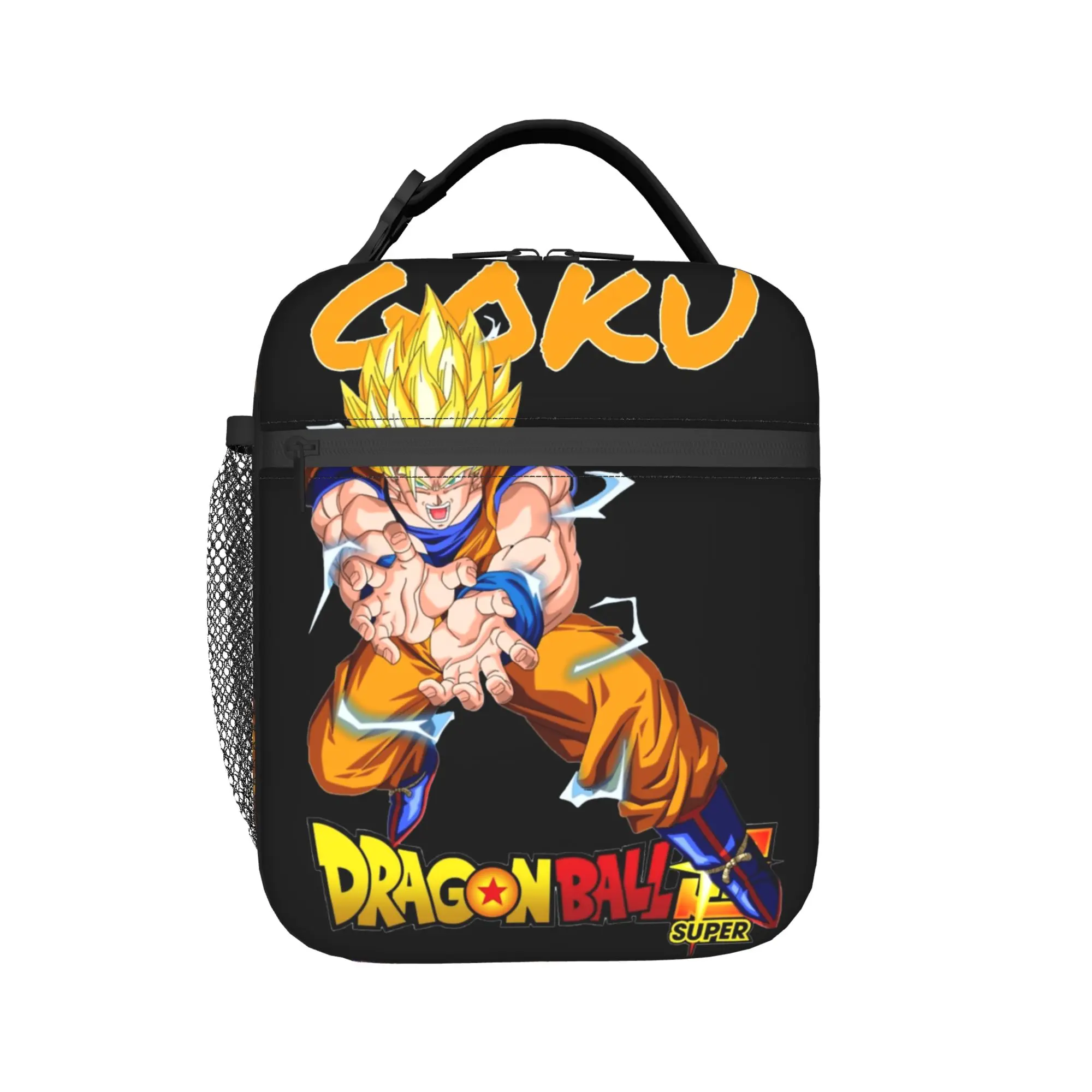 Insulated Lunch Box D-Dragon-Ball-L DragonBalls Merch Lunch Food Box Harajuku Cooler Thermal Bento Box For Travel