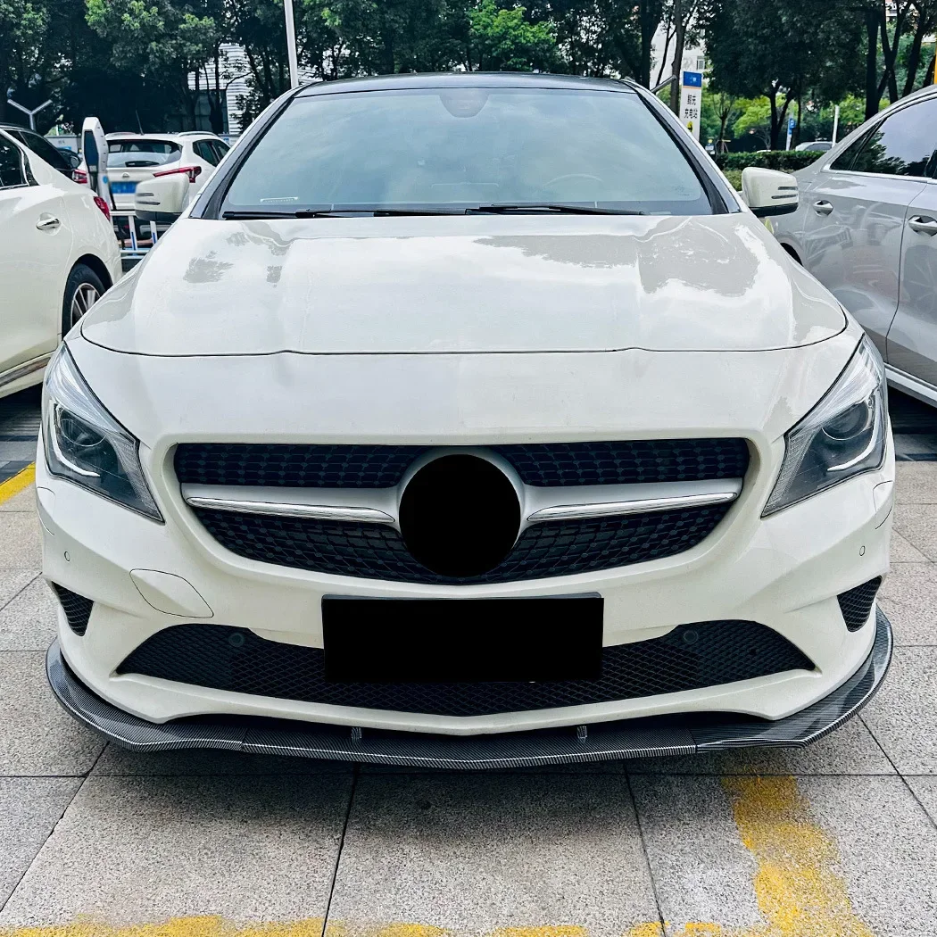 C117 Front Bumper Lip Splitter Diffuser Spoiler Trim For Mercedes Benz CLA C117 CLA200 CLA220 CLA250 CLA180 Standard 2013-2015