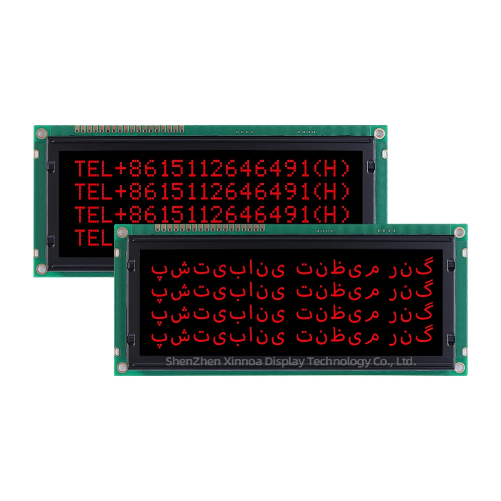 Równoległy ekran portu 4*20 kontroler LCD AIP31066 BTN czarna folia pomarańczowe litery Farsi 2004C-3 duży ekranu znakowego