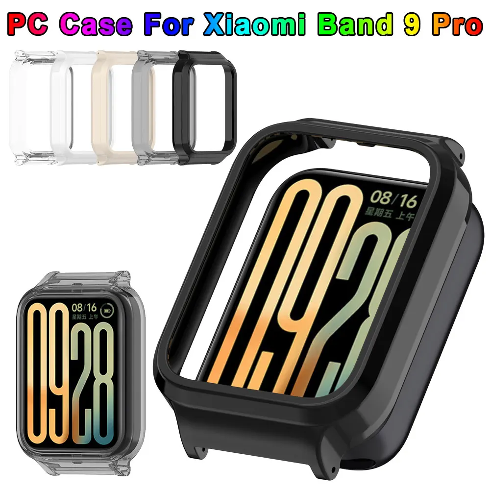 Funda para Xiaomi Mi Band 9 Pro, funda protectora dura de PC para parachoques, fundas de 18mm para Xiaomi Mi Band9 Pro, accesorios