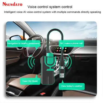 Bezdrátový adaptér CarPlay Dongle s USB typu C, kabelový na bezdrátový adaptér CarPlay Box pro iPhone a iPhone 6 nejlepší prodej Bezdrátový adaptér USB typu C - №1