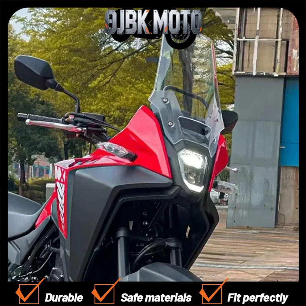 

For Honda NX400 Windshield Motorcycle Modified Windshield Height Increase NX400 Accessories Increase Thickness Deflector