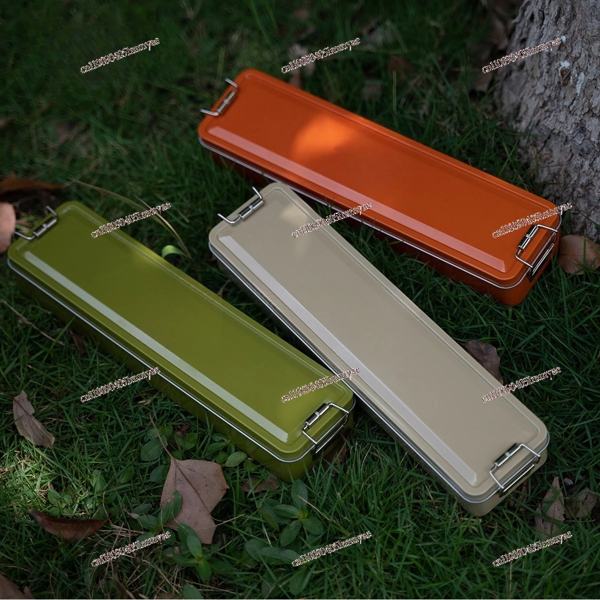 Fishing Rod Bait Box Fishing Luya Micro-object Fishing Gear Multi-functional Storage Iron