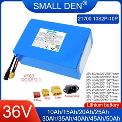 21700 New 36V 10Ah 15Ah 20Ah 25Ah 30Ah 35Ah 40Ah 45Ah 50Ah Lithium battery With BMS 1500W For 42V E-Scooter Li-ion Battery Pack