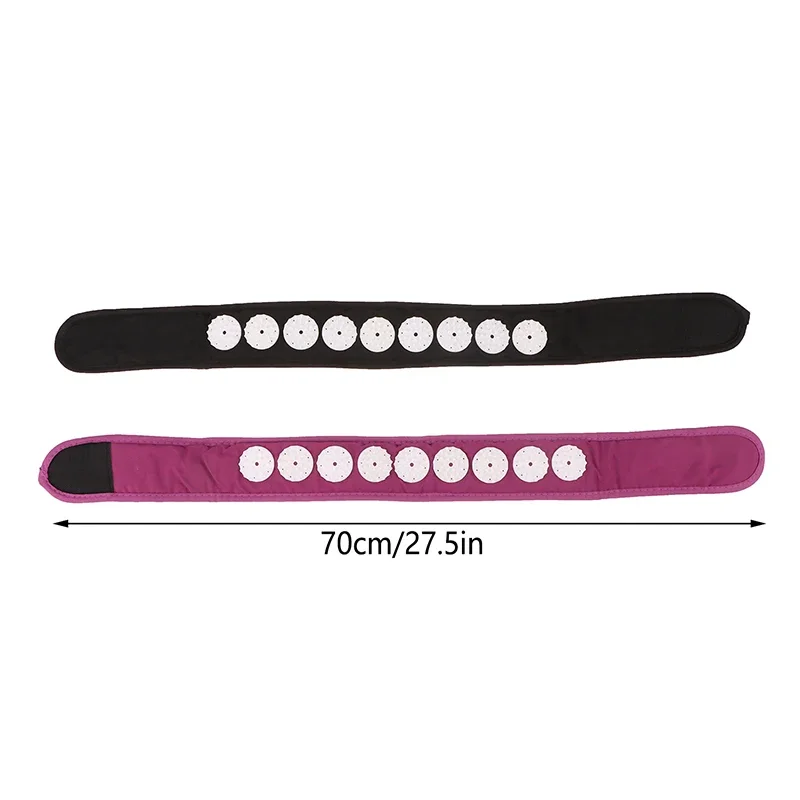 حزام الوخز بالإبر العلاج بالابر عقال أداة التفاف رئيس دليل حصيرة المحمولة رفع الوجه قابل للتعديل الإغاثة خواتم الجلد الصداع النصفي