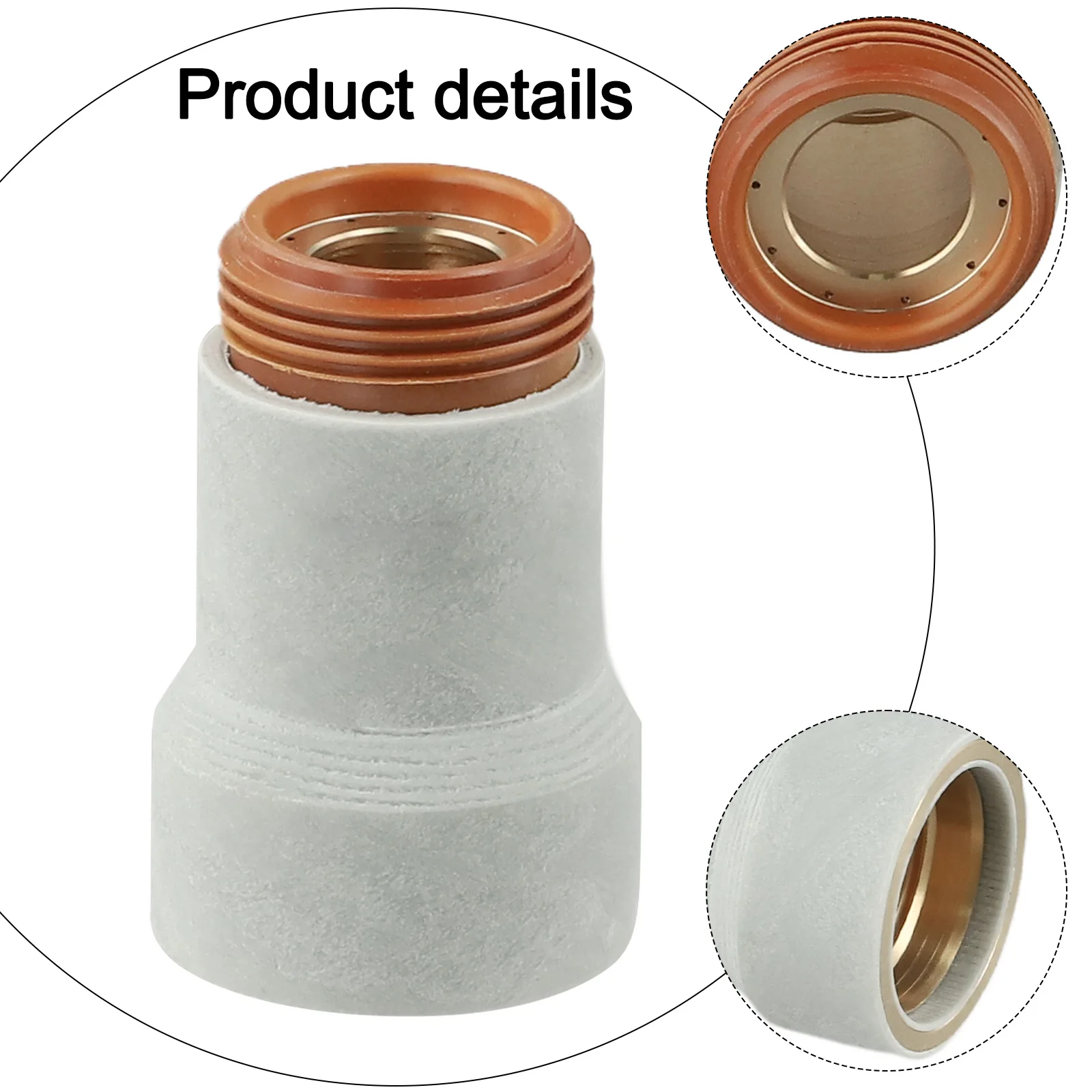 Cutting Nozzle Plasma Cutting Plasma Cutting Applications Nozzle Cutting Current 40-100A Brass Cap For Welding Torch