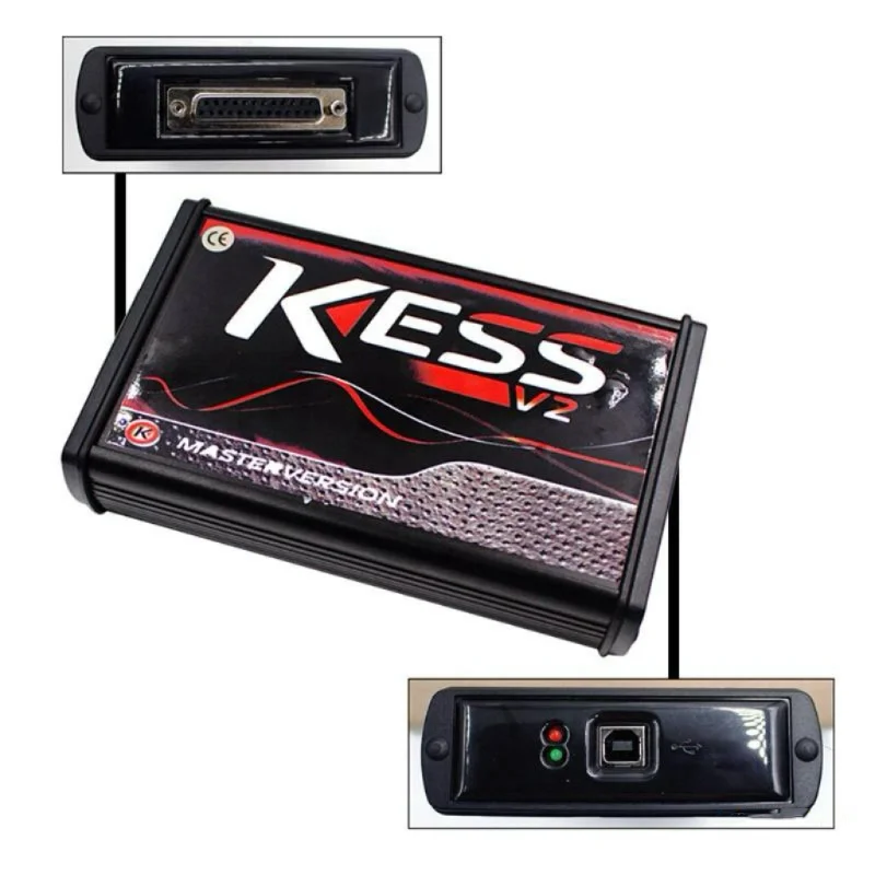 Kess V2 V5.017 EU Version Device Comes 2.53 V2.8 KTA Online Version With Red PCB In The Support 140 Protocol No Token Limited