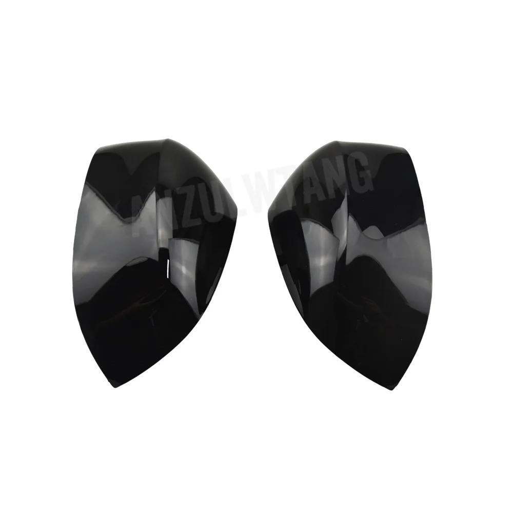 GLOSS สีดํารถด้านข้างกระจกมองหลังด้านข้างฝาครอบสําหรับ BMW X3 G01 2018-2021 X4 G02 X5 G05 X6 G06 X7 G07 2019 2020