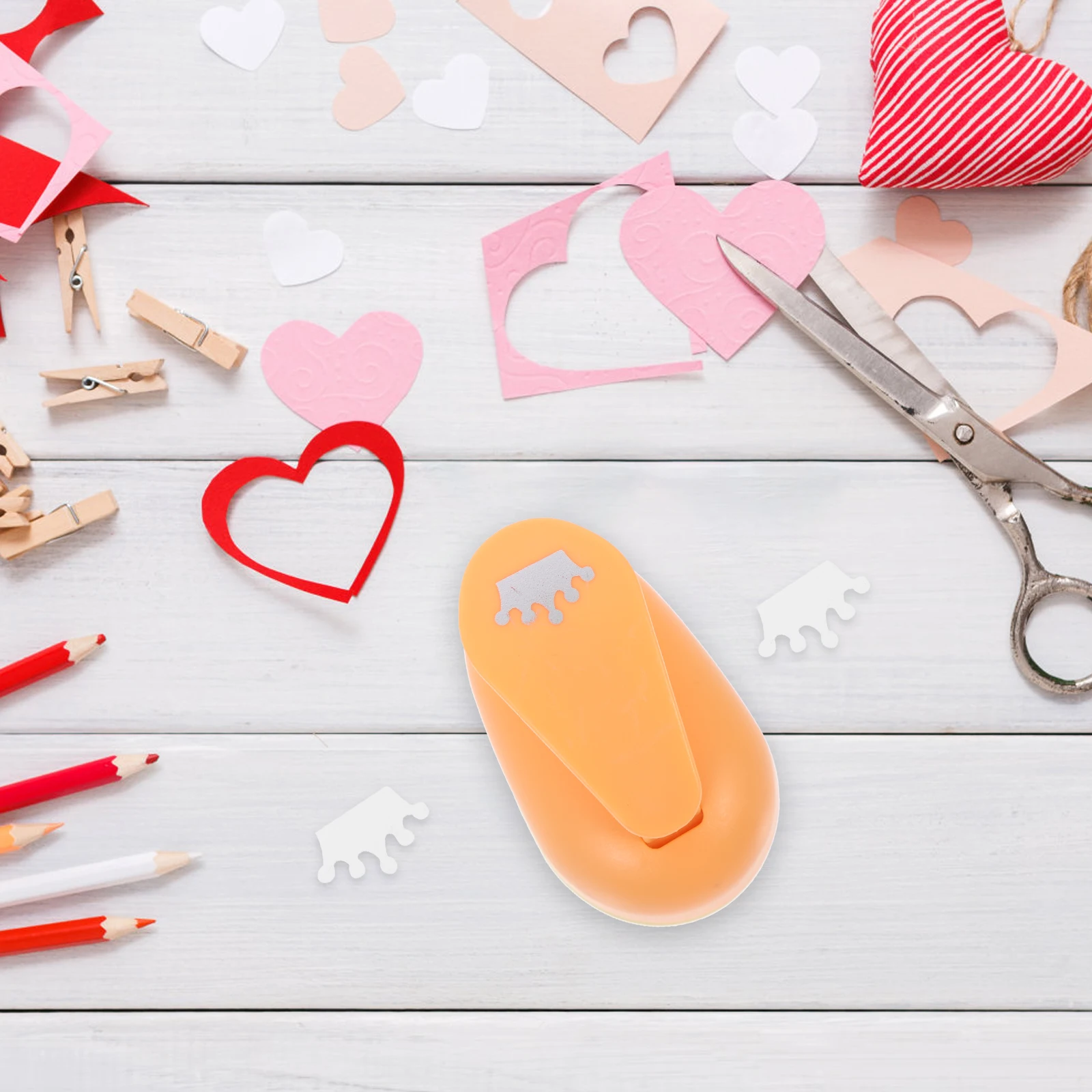 

DIY Paper Puncher Craft Art Punch Portable Lightweight Design for Homemade Cards Art Paper Punch Lovely Shape Puncher