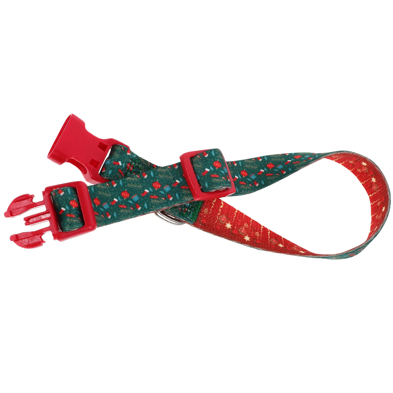 

Small Adjustable Christmas Dog Collar Lightweight Safe Pet Collar for Daily Holiday Wear Dog Collars for Party