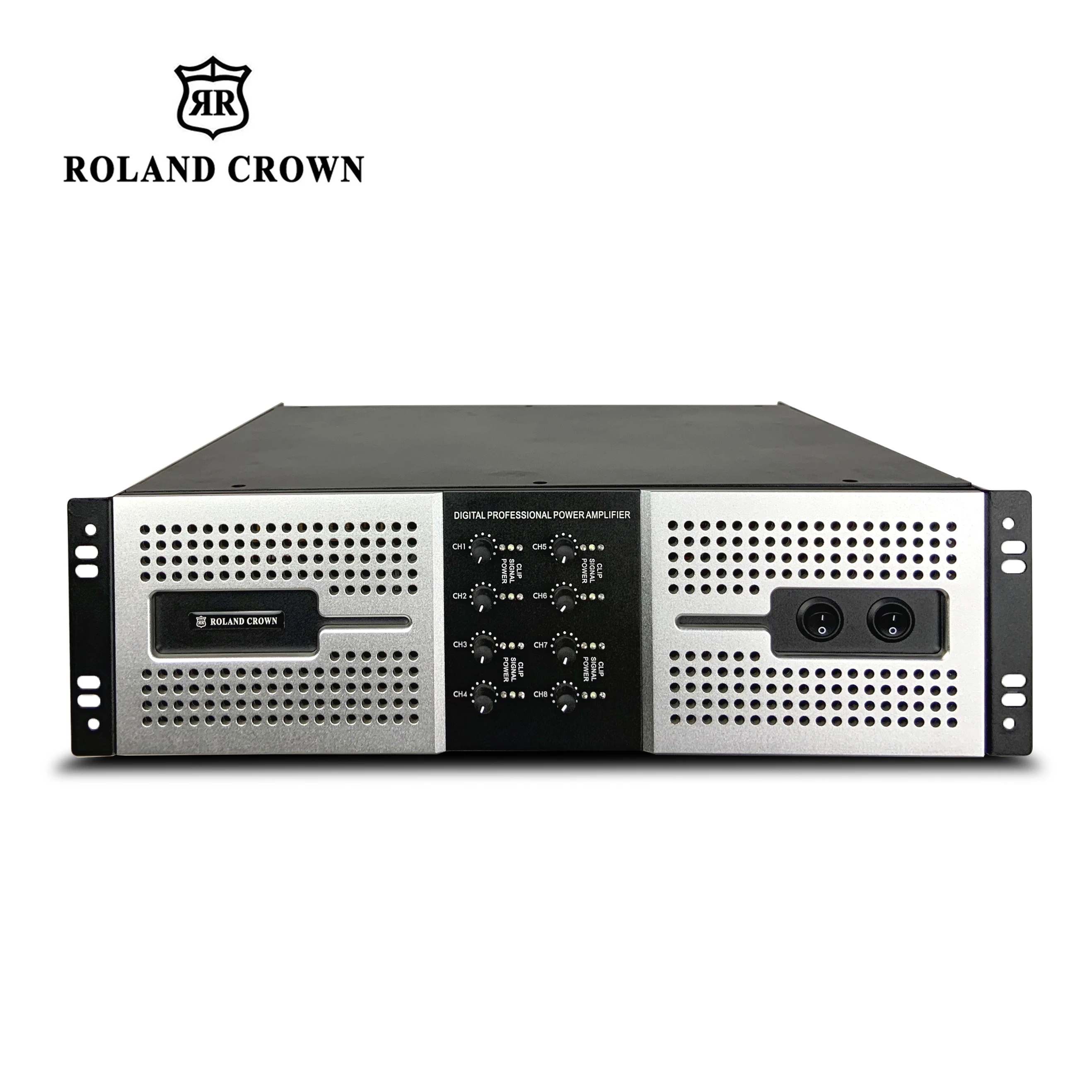 16000W 3U8 Channel 8*2000W Digital High Power Performance Amplifier