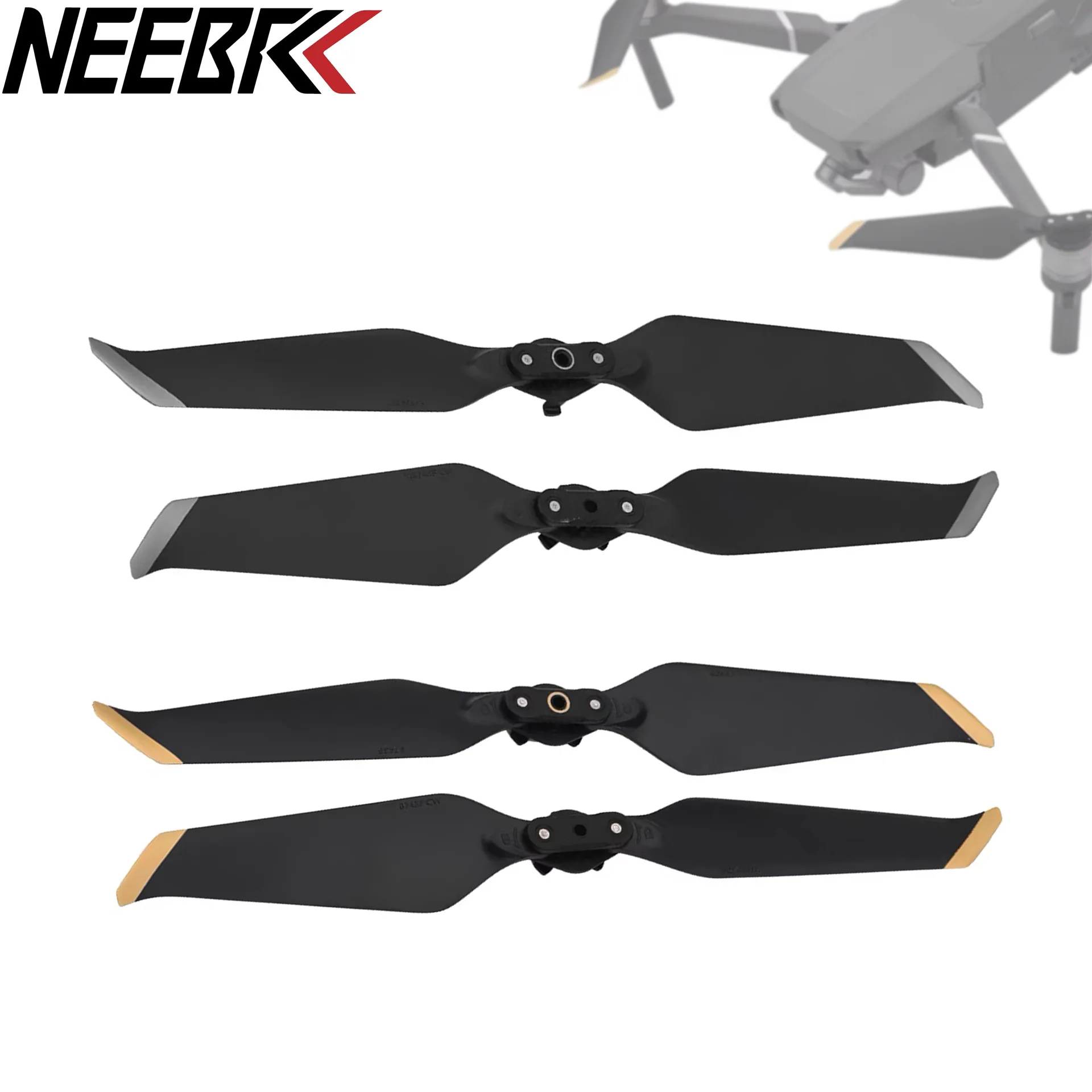 Suitable for DJI Royal 2 Mavic2 Pro 8743 Propeller Quick Removal Noise Reduction Blade Wing Accessories