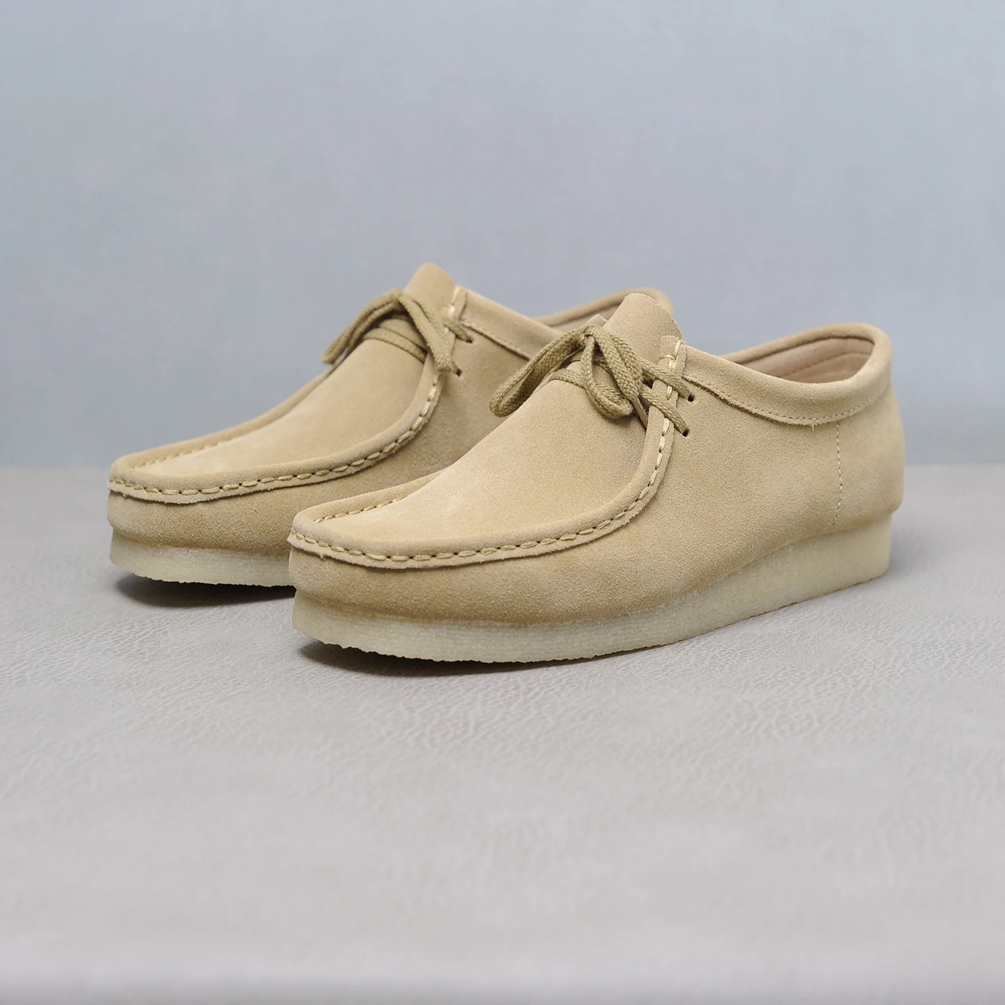 

Men's Low-Top Kangaroo oes Genuine Leather Suede Cowhide Retro Casual oes Leather oes Original Wallabee Comfortable Sli...