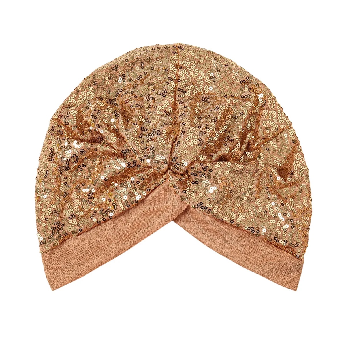 Luxe Glanzend Tulband Hoed voor Vrouwen Beanie Chemo Cap Moslim Hoofddoek Wraps Elegante Vrouwen Haar Cover Cap Bandana Hoofddeksels