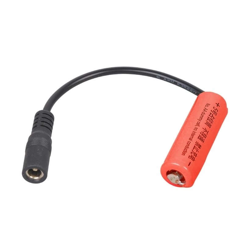 Y1UB Steel Metal Plated 2a Dummy Battery Adapter 2a Battery Placeholder For Converting 5525/5521Power To Device Usage