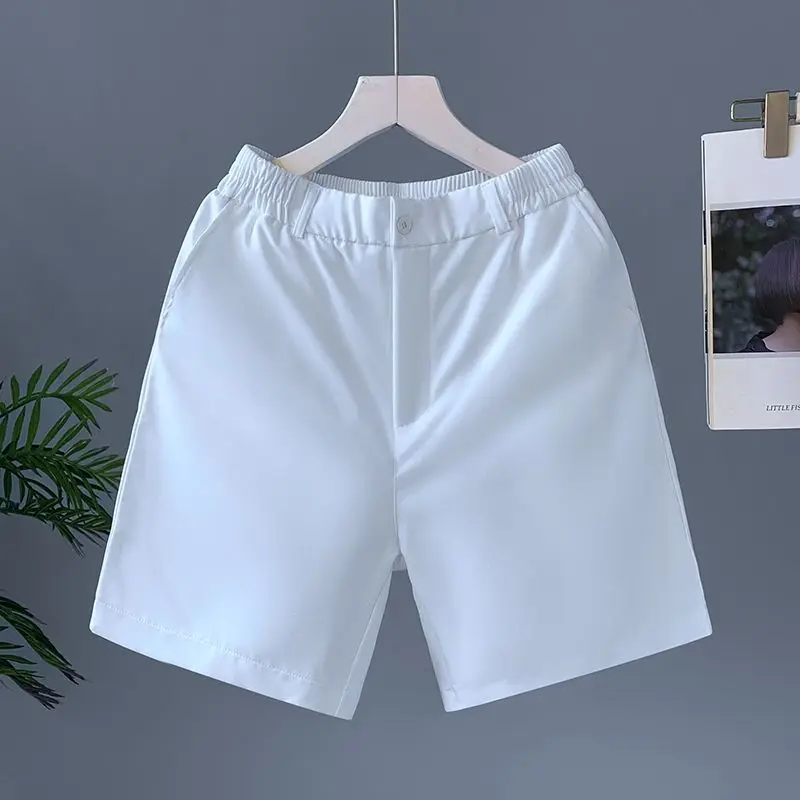 

Men's Casual Chino Shorts Summer Thin Loose Straight Leg Five Point Pants