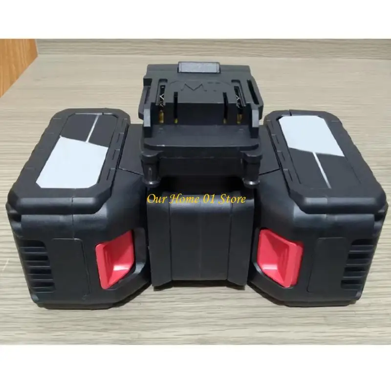 M4YC Compactly Double 18V LiBattery Converter Adapter for BL1815 BL1830 Power Tool Enabling Simultaneous Use of Two Batteries