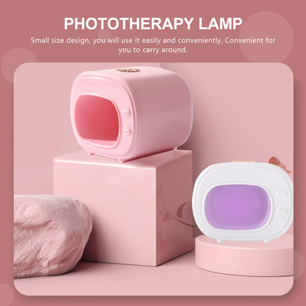 1 set di lampada per smalto, asciugatrice professionale per manicure, asciugatura rapida della colla, strumento compatto e durevole per nail art per uso domestico in salone