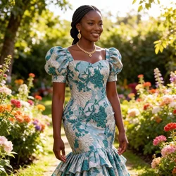 High Quality African Nigerian Tulle Lace Fabric Organza Guipure Party Dress Brocade Jacquard French Lace For Wedding Dress 2078