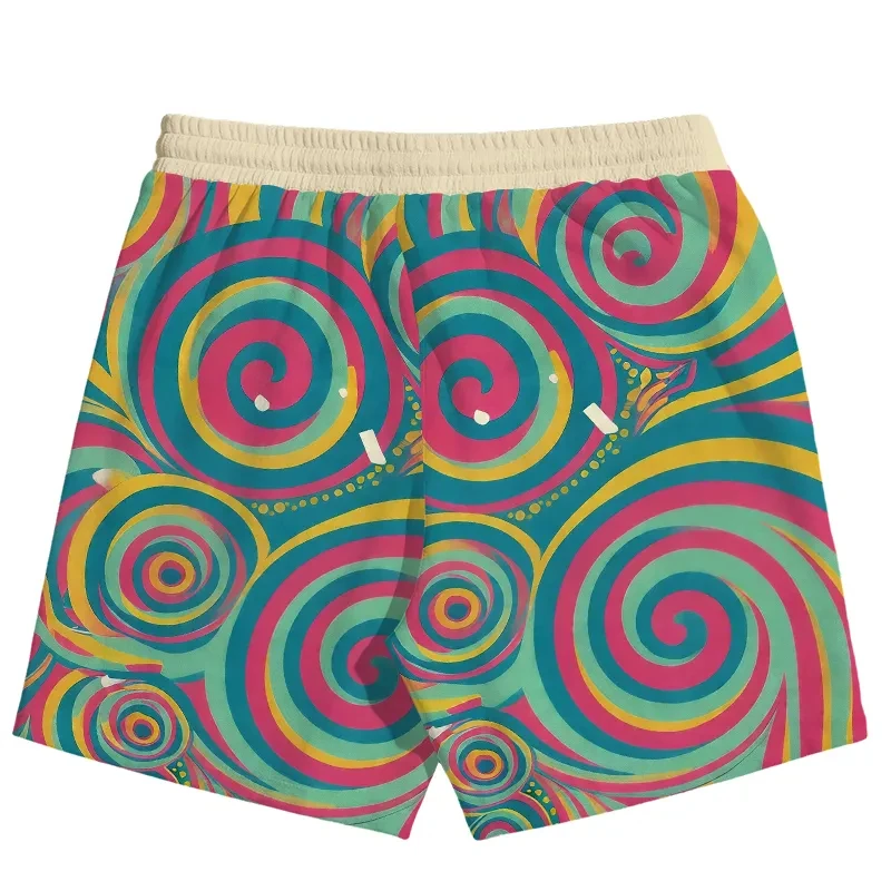 2026 Summer Fashion Limited Edition Fun Confusing Cat Design 3D Printing Y2K Breathable Home Outdoor Sports Shorts Large Size