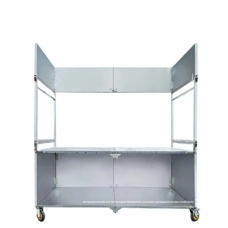 Multifunctional folding mobile food stall car Night market boneless chicken feet car Made in China