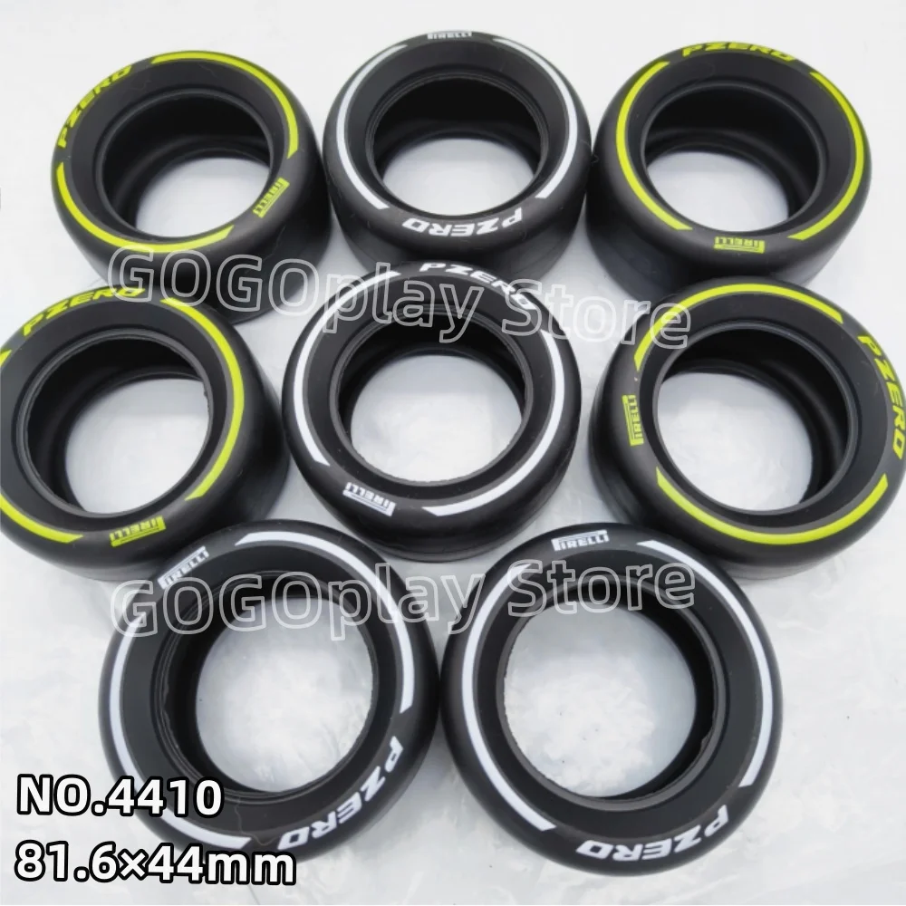NEW IN STOCK 4410 Tyre 81.6×44mm MOC Compatible With LEGO 42171 42141 CADA F1 Car Technology Building Accessories Blocks Bricks