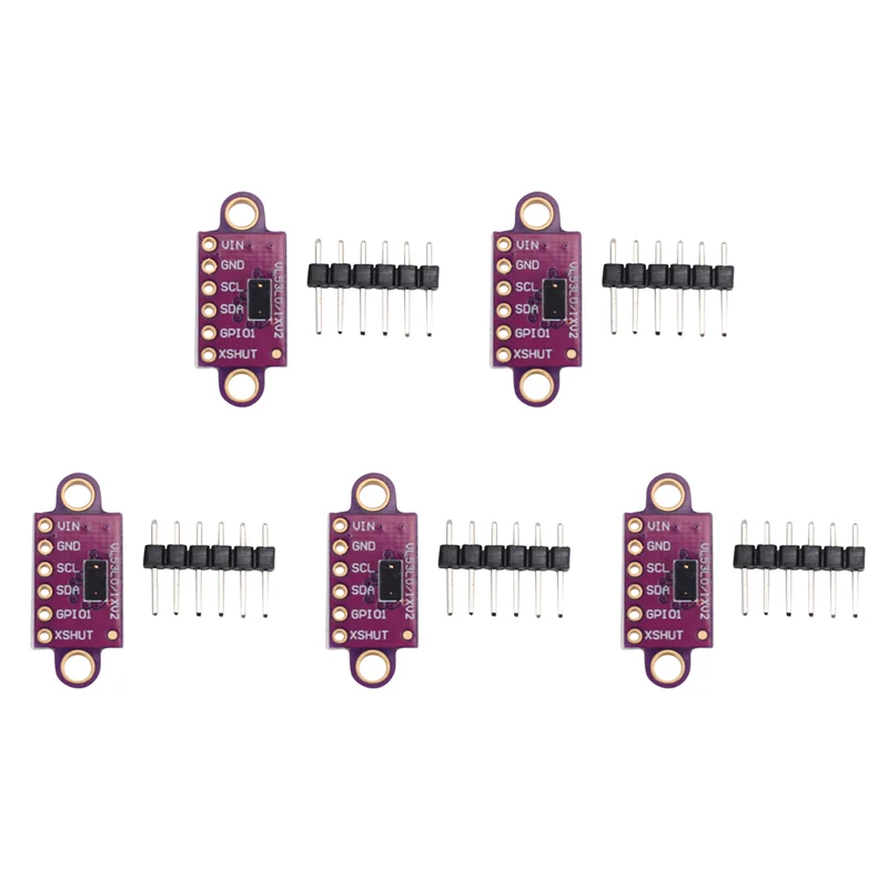 

Stylish-5X VL53L0X Time-Of-Flight Distance Sensor GY-VL53L0XV2 Module For Arduino