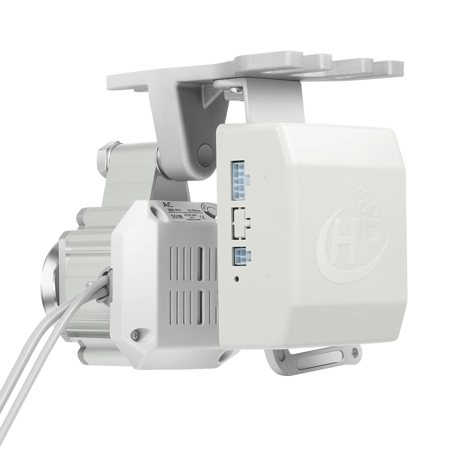 550W Industrielle Nähmaschinen-Servomotor 200-4500 U/min Einstellbare Geschwindigkeit mit Vorwärts-/Rückwärtsgang 220V für Heim-/Fabrik-Steppstichmaschinen – Detail 14