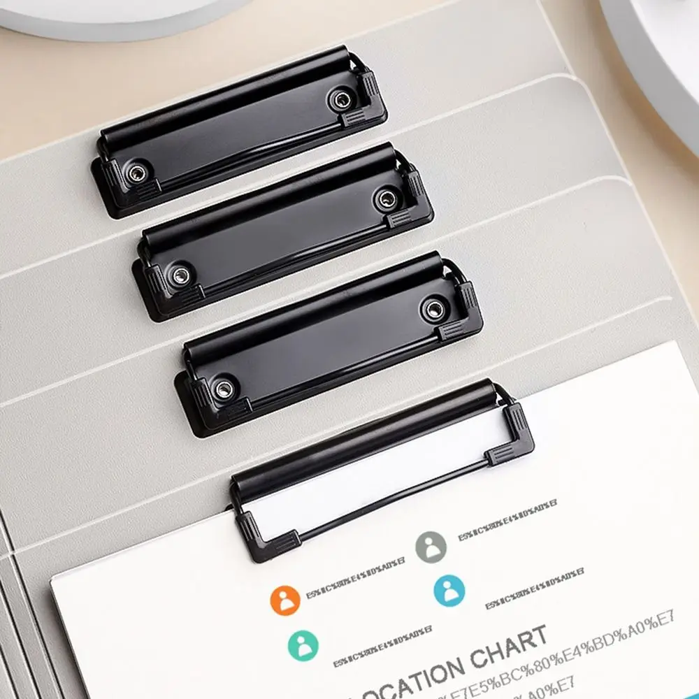 Portable Writing Pad A4 Board Clip Folder Memo Clip Waterproof File Clipboard Large Capacity A4 File Organizer Business