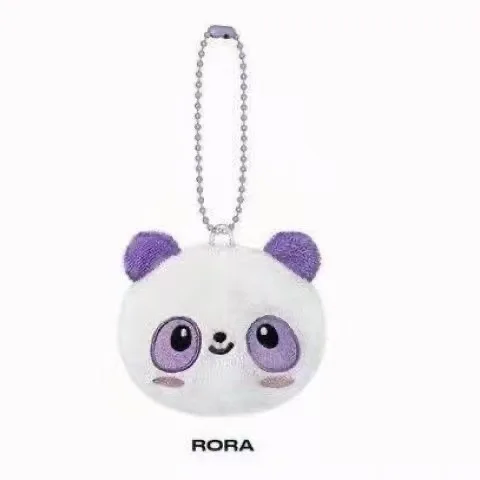 BM Baby Monster Style Plüsch-Schlüsselanhänger Niedlicher Kpop Tier-Schlüsselring Schlüsselhalter Fan-Geschenk
