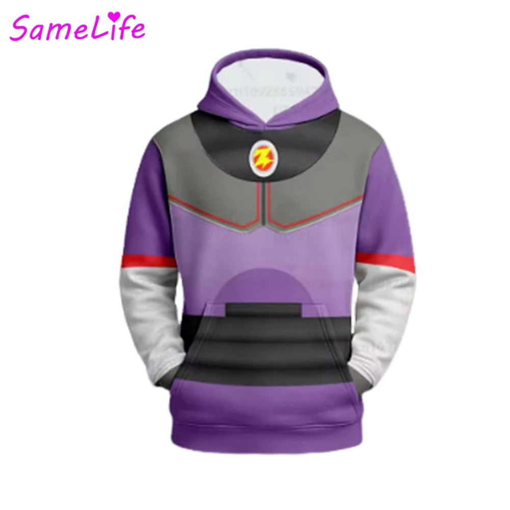 Cartoon Zurg Woody Cosplay Fantasy Hoodie Pants Plush Story Men Costume Disguise Halloween Adult Male Roleplay Party Outfits - view 2