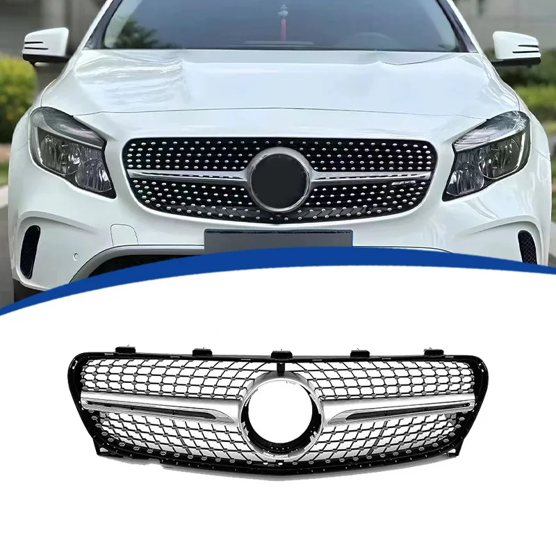 for 2017-2019 Mercedes-Benz GLA-Class X156 Gypsy Star, China Grid, Air Intake Grille