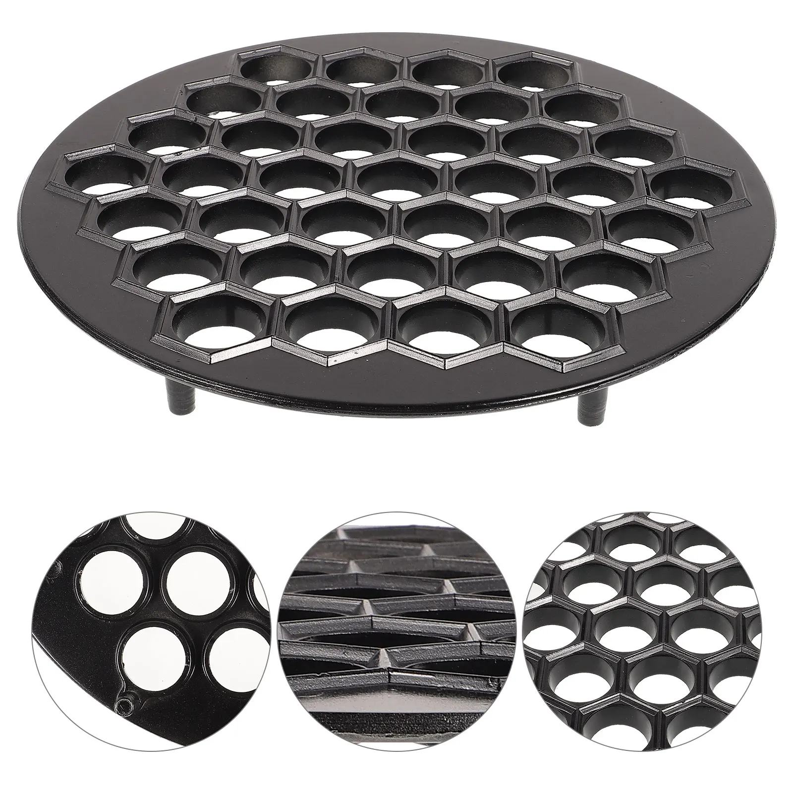 

37 Holes Dumpling Wrapper Mold Baozi Maker Easy Clean Reusable Tools Home Kitchen Bartending Supplies