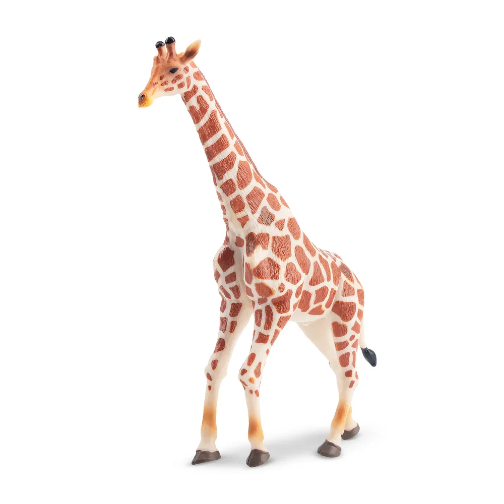 Toymany Simulazione Giraffa Fauna Selvatica Modello Animale Giocattolo Mini Figure Bambole Action Figurine Giocattoli Regalo per Bambini Decorazione Torta