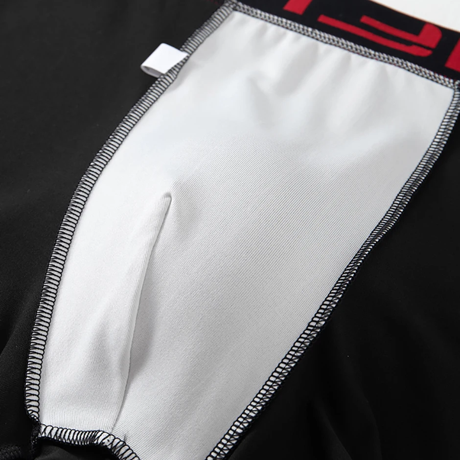5/10-teiliges Set saisonale modische Herrenunterwäsche, flache Eckhose, bequem, Übergröße, Farbe, Herren-Shorts mit elastischer Taille – Detail 13