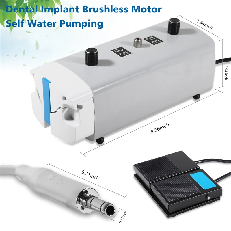 

Dental Implant Brushless Motor Micromotor Self Water Pumping Irrigation Surgical Dentist Tools