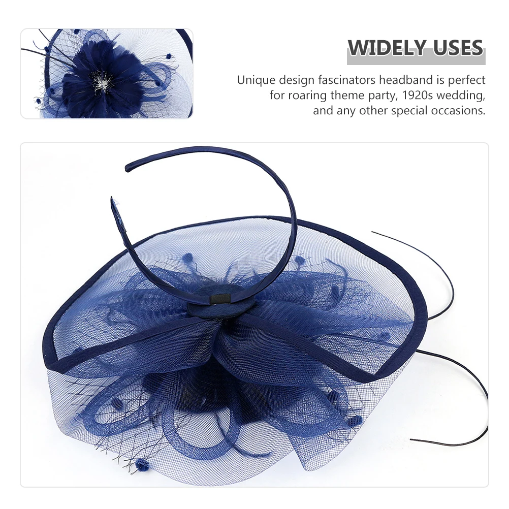

Cocktail Party Fascinators Women 1920 Flapper Accessories Prom Headb Tea Hat Hair Fascinators Fashionable Dressy Wedding Events