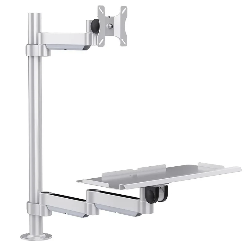 bracket aluminum alloy computer monitor, bracket desktop installation, multi-screen machine tool equipment two-in-one